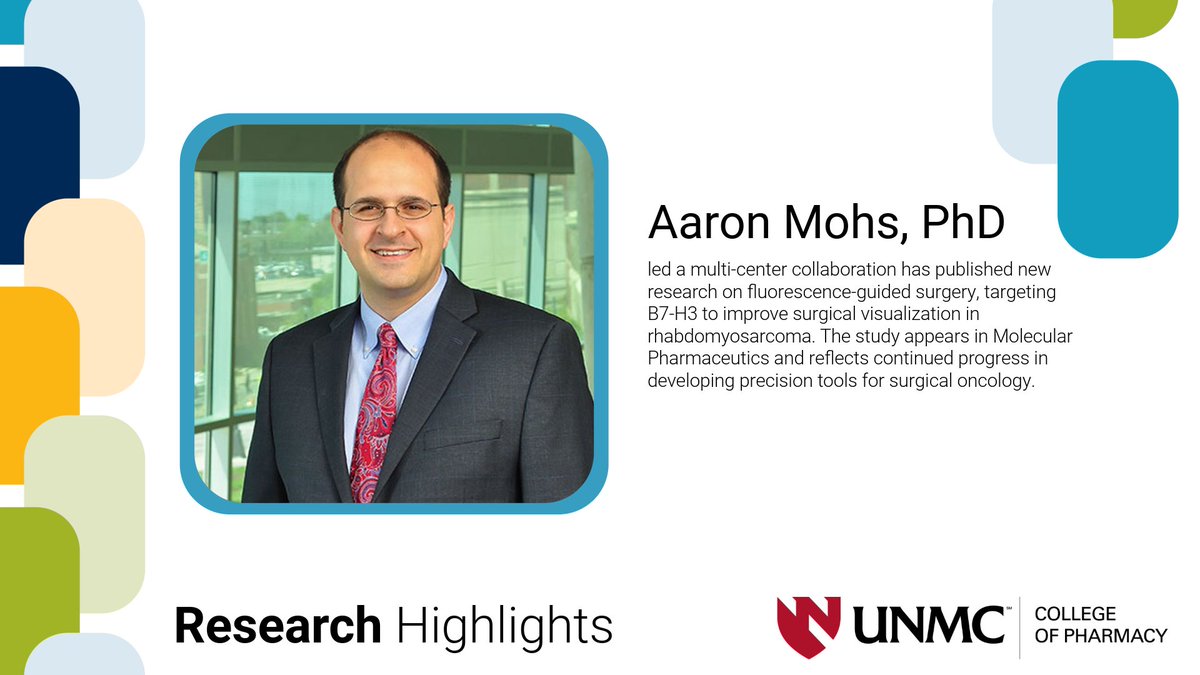 UnmcCop's tweet photo. Congratulations to you and your team's new publication, Dr. Mohs! https://t.co/bBzRp5Qixc