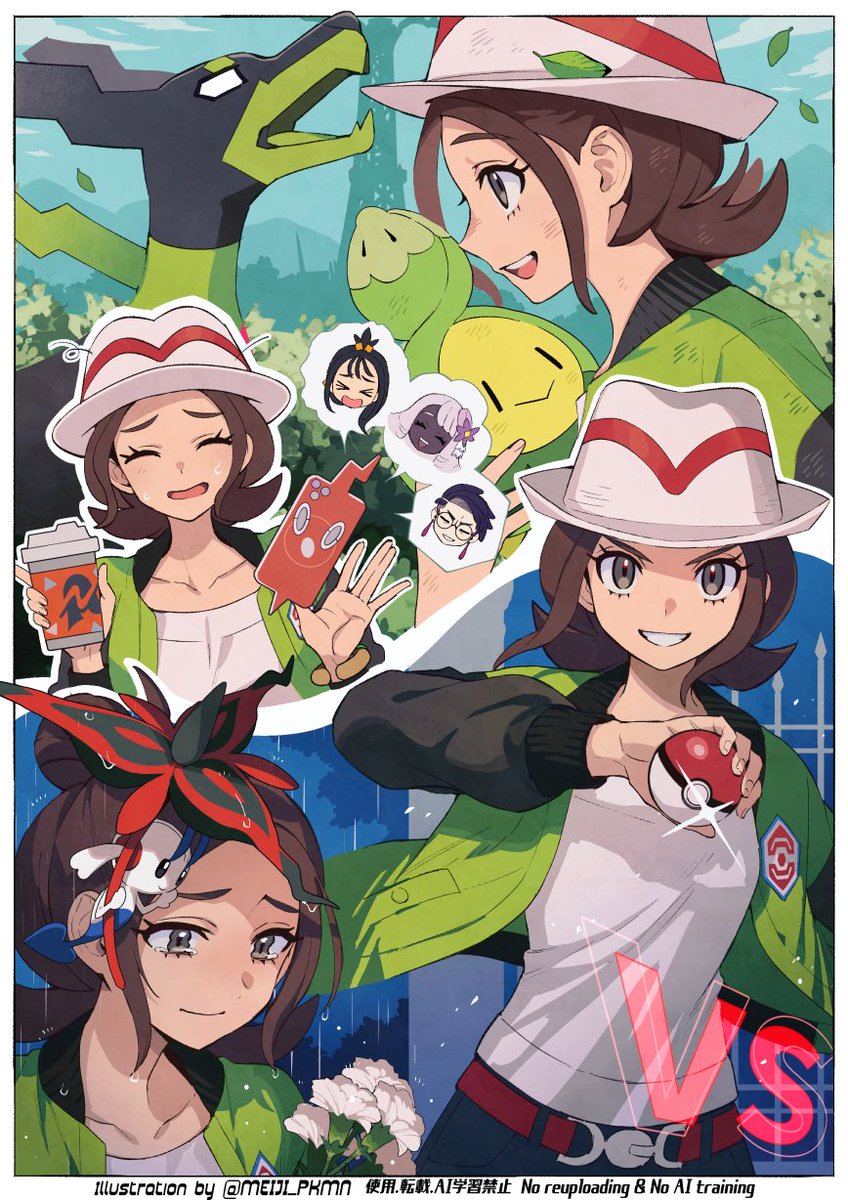 MEIJI_PKMN's tweet photo. ミアレを愛する旅人セイカ https://t.co/svwEEEgAk4