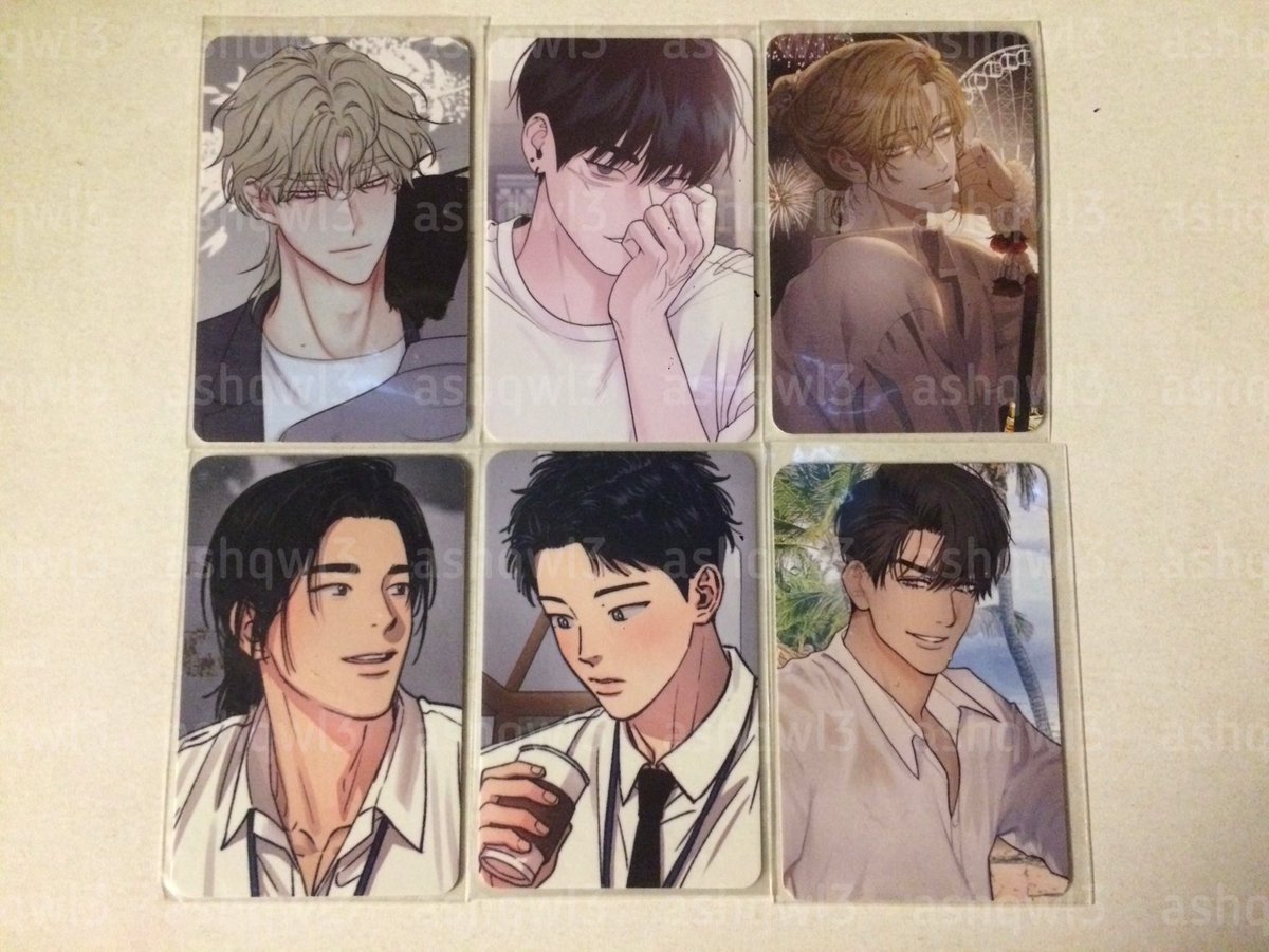 ashqwl3's tweet photo. wts/พร้อมส่ง

ส่งต่อคับเลิกเก็บ 290฿รส. ได้ทั้ง6ใบเลย 

dm only

#ตลาดนัดmanhwa #ตลาดนัดมันฮวา https://t.co/NQmJSZ4z8X