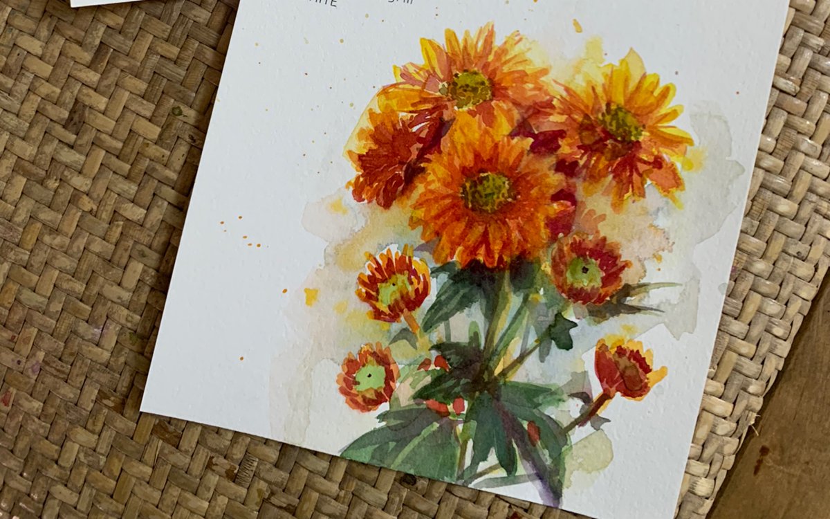 hibridge0002's tweet photo. Tired of scrolling Try 10 mins a day of watercolor doodling—no skill needed, just spread color. Your calm hobby starts now! https://t.co/yVBvoHZfrE