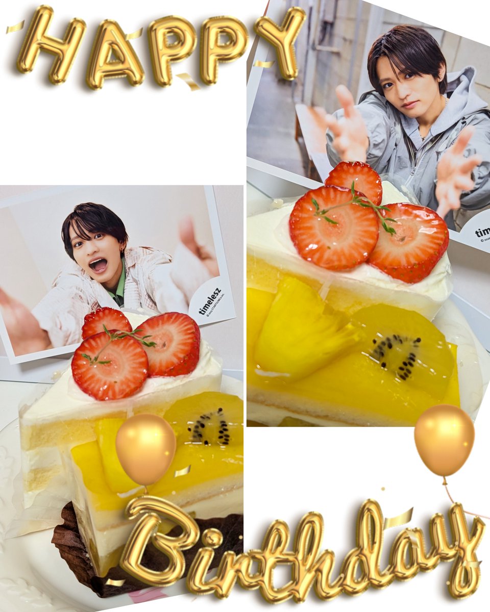 R_game_doll's tweet photo. 推しの誕生日です🥳
代わりにケーキ食べておきました！
ありがとうございます(？）
これからもいっぱい活躍出来ます様に😗✨ https://t.co/o8laX7zHAY