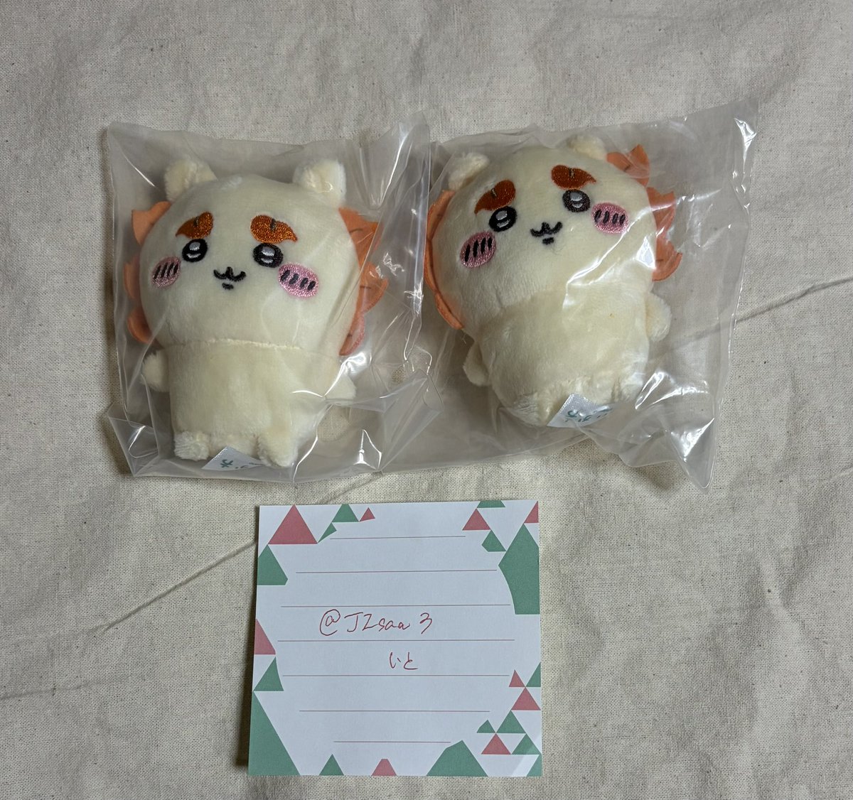 JZsaw3's tweet photo. 【交換】ちいかわ おすわりぬいぐるみ ガチャガチャ

譲➤シーサー×2

求➤ちいかわ 古本屋

郵送、もしくは熊本市内手渡し交換
検索よりお気軽にお声掛けください。 https://t.co/GZ5ynXW8zP