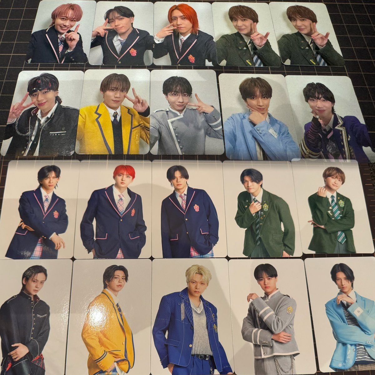 eeeenstaaaar's tweet photo. EBiDAN Yes!東京 特典 封入 トレカ 交換

【譲】
小➡️タカシ・シューヤ・マサヒロ・田中雅功×2・EIKU・TAKUYA・長野・竹野・森田
大➡️リョウガ・ユーキ・カイ・髙田・雅功・REI・SEIYA・志村・大倉・阿久根

【求】
芳賀・アロハ・ハル（異種🉑ご提示ください）

郵送希望。 https://t.co/AwNCCAKwJM