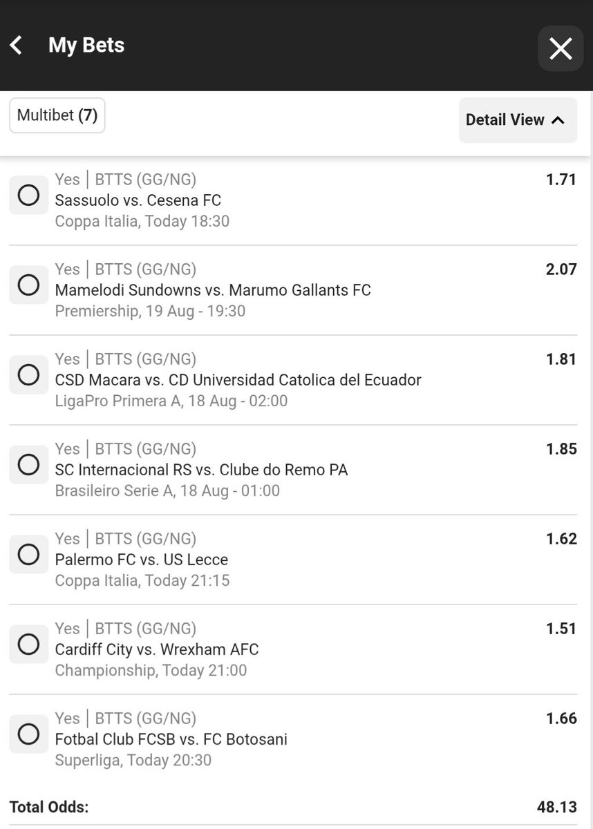 Thembixaba50's tweet photo. Both Teams To Score. 

Betway Code BW699710D8 https://t.co/ffiacG0KBC