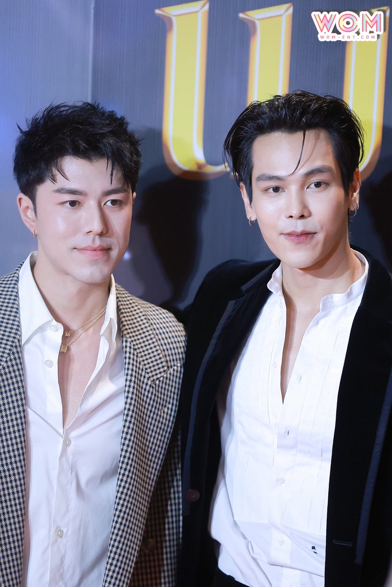 WOMENTERTAIN's tweet photo. ‘ ตรี - นาย ’ ในงานรอบปฐมทัศน์ ละครเวที "เมืองมารยา THE MUSICAL" 

TRENINE MUANGMAYA GALA
#treporapat #ตรีภรภัทร
#naphat_nine #นายณภัทร 
#เมืองมารยาTheMusical 
#เมืองมารยาเดอะมิวสิคัล https://t.co/tdaLSByxCn