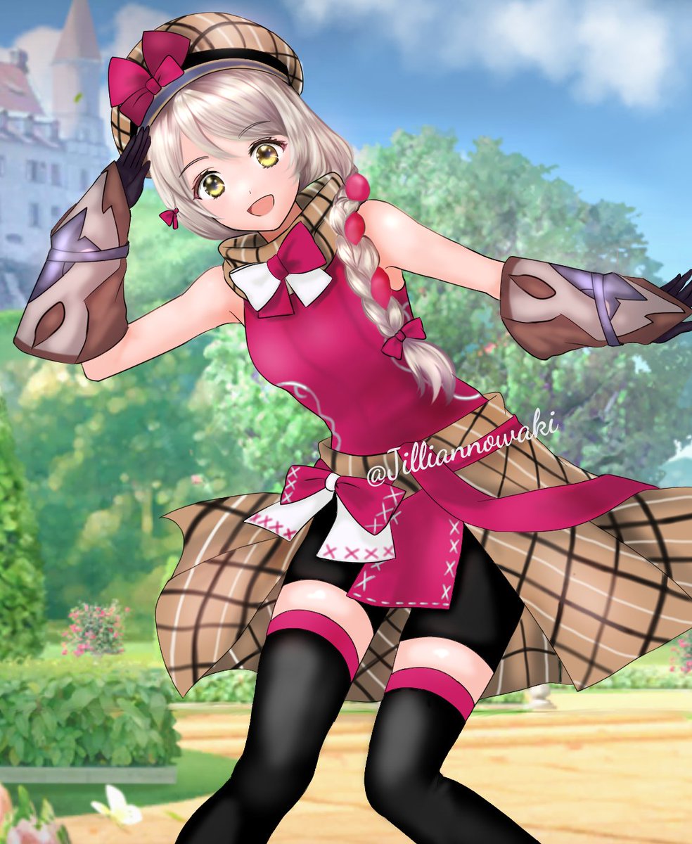 Jilliannowaki's tweet photo. FEエンゲージ　
フランちゃんお洒落でかわいい🎀
腕ほっそ！ https://t.co/BViALiHXZz
