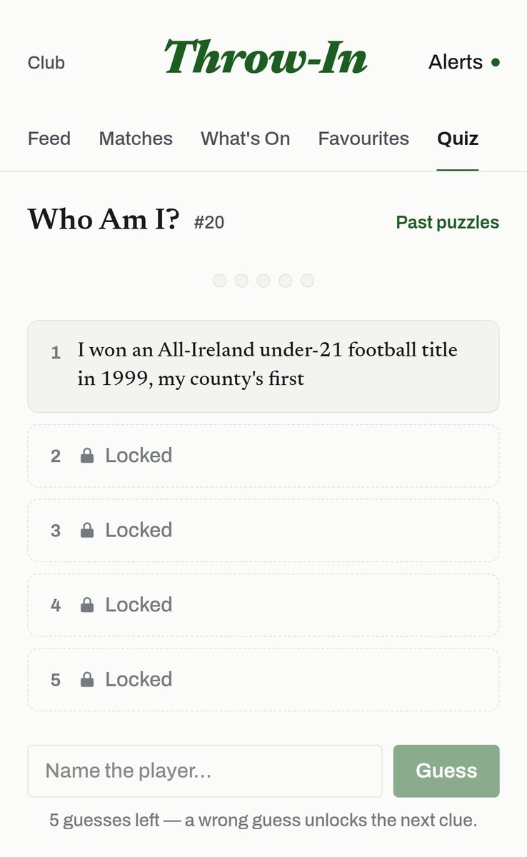 throwingaa's tweet photo. Can you name today's GAA player? Throw-In Who Am I? #20

https://t.co/CVmqIJkTHD https://t.co/NmQLOpf4lW
