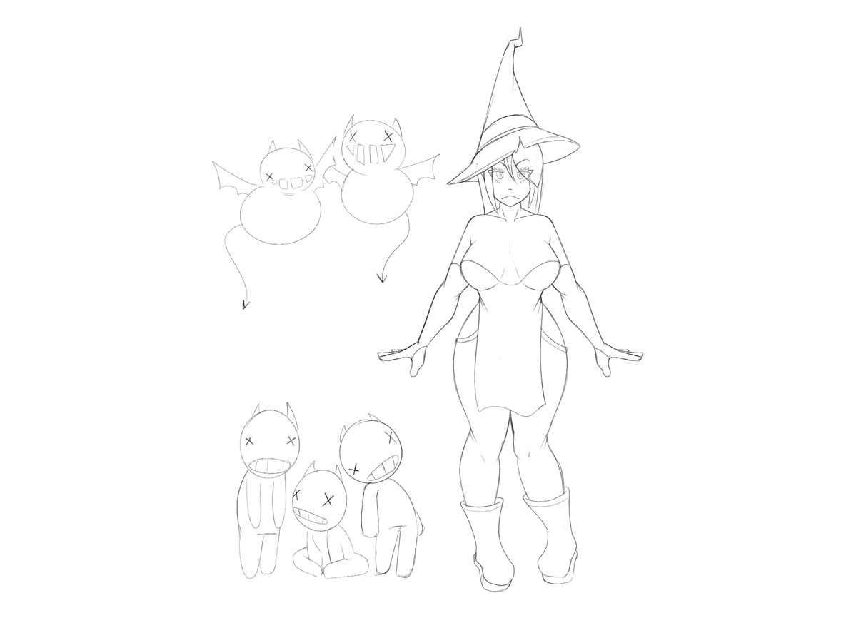 T4g0_0's tweet photo. tengo una tarea de animacion de crear como un ''trailer'' como si se tratara de una serie, aun estoy en la etapa de crear los personajes y luego hacer un storyboard 

no soy el mejor crando personajes pero este fue el primer boceto entre varios que voy a tener que hacer JAJAJAJA https://t.co/I6nwCMkykA