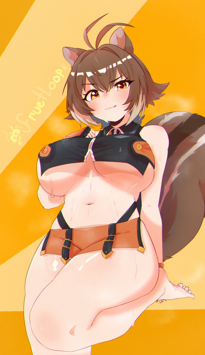 FruetLoops's tweet photo. spreading the gospel of blazblue's squirrel! she's really neat!

#BLAZBLUE https://t.co/OhyA4f42SG