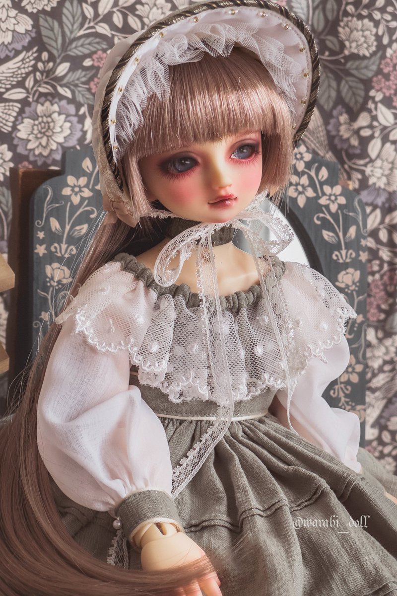 warabi_doll's tweet photo. アンティークぽい雰囲気🗝️
#khemdoll https://t.co/4n6fjPDdjC