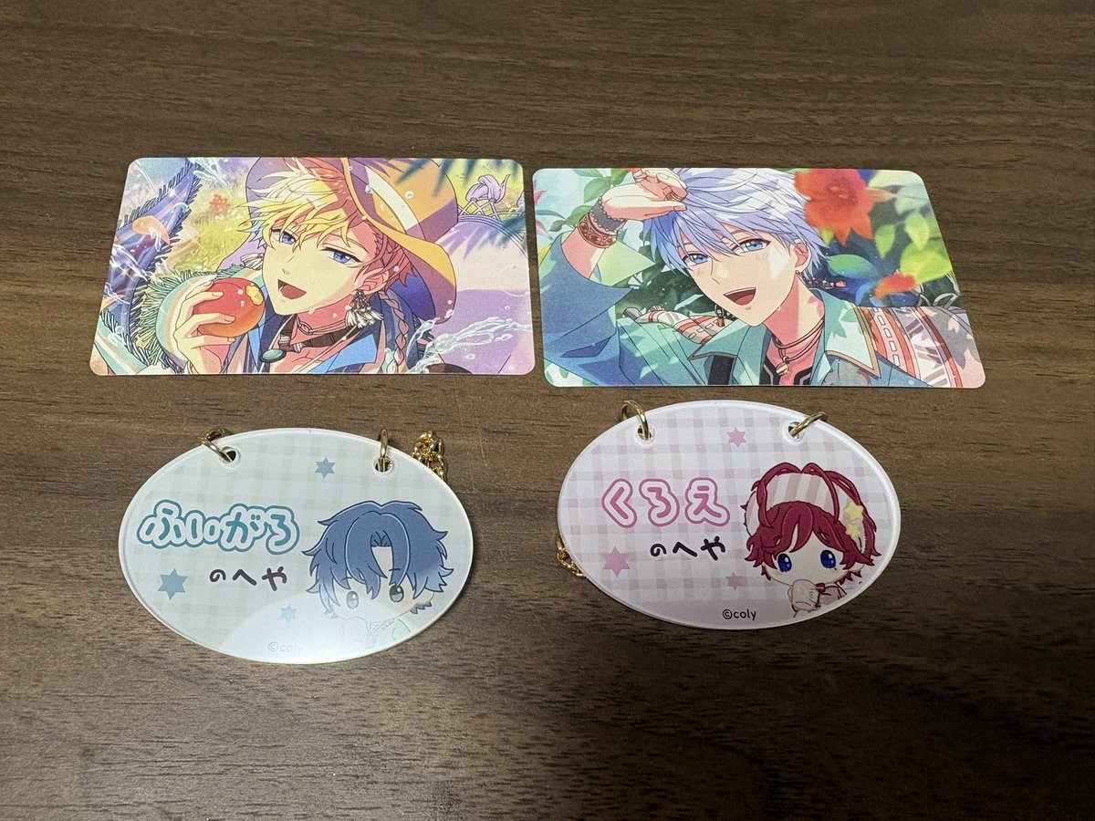 ct_moonsann's tweet photo. 【 交換 】魔法使いの約束 まほやく 
魔法舎のまいにち ごくごくたいむ！ロフト 特典

譲➞ムル、アーサー、ルチル、オーエン、フィガロ、クロエ、ヒースクリフ(画像参照)

求➞画像1枚目：リケ、スノウ、ホワイト、ミチル
画像2枚目：リケ、ミチル

池袋手渡しor郵送
まとめての方優先します。 https://t.co/vBkYcZQhMe