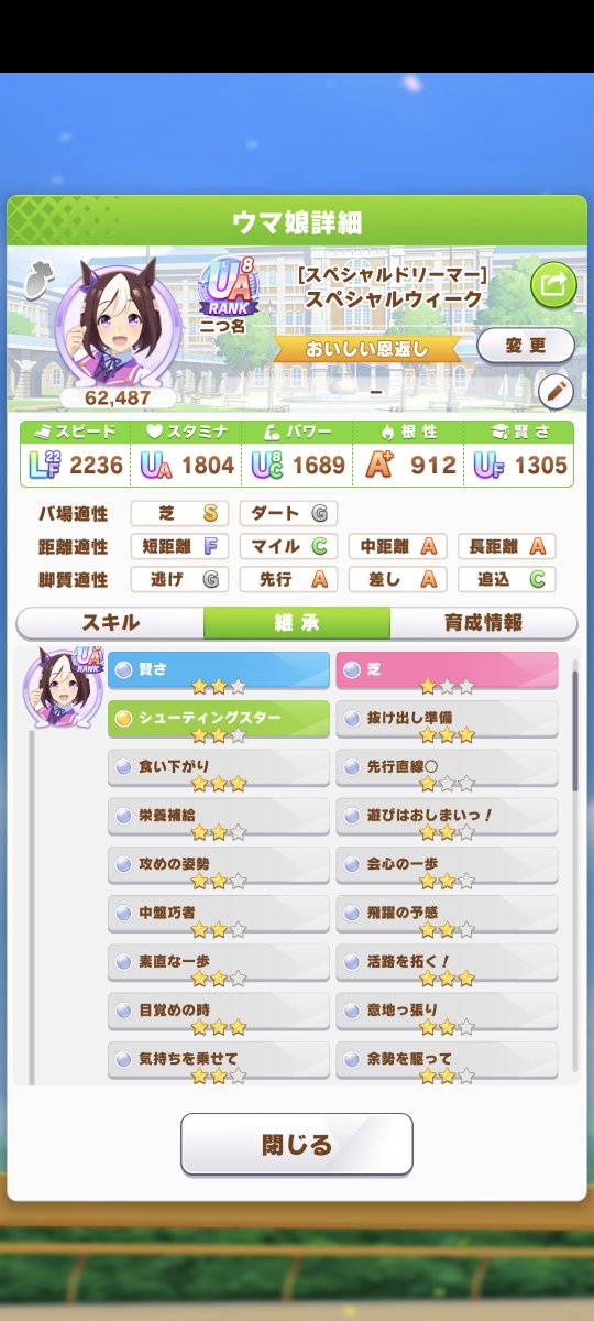 banjos200's tweet photo. 主人公三人衆(全先行)
LOHでもちろん負けまくってるけどまぁプラチナまで行ければ気にしないでいいやという精神でやってる
パワサポのファインを根性のなにか良さげな子に変えたらもう少し評価は伸びそう https://t.co/jfVkWHqXfc