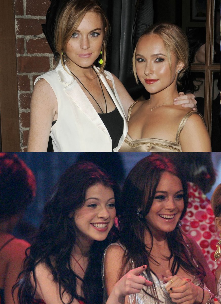 lavitalohan's tweet photo. I grew up watching all these girls grow up, hoping we'd see them reunite on screen someday... I never imagined we'd lose Hayden and Michelle so soon, let alone within a year of each other 💔 RIP Angels https://t.co/2gprrn4ZsY