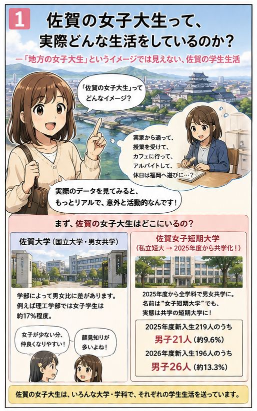 SagacityNews's tweet photo. 佐賀県の女子大生の実態 https://t.co/3yNAzvGOxE