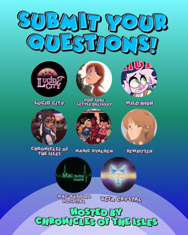 WildHighCartoon's tweet photo. MARK YOUR CALENDARS!
#WildHigh will be participating in a live Q&A regarding all things #indieanimation. Have a question you're dying to have answered? They can be submitted here OR at https://t.co/vAc5Qc6qVn
The live will be on their Tiktok on Sept 6 @ 4 PM BST. See ya there https://t.co/7ol1ilifc4