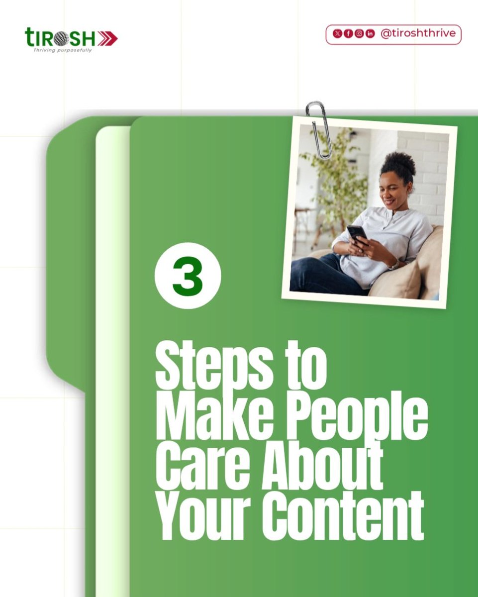 tiroshthrive's tweet photo. Your audience is already scrolling past hundreds of posts every day.

So the question isn't, “How do we post more?”

It's: “Why should anyone care about what we post?”

Stop creating content just to fill the feed. Create content that makes people stop, think, feel, and act. https://t.co/yRvGKJ5jyM