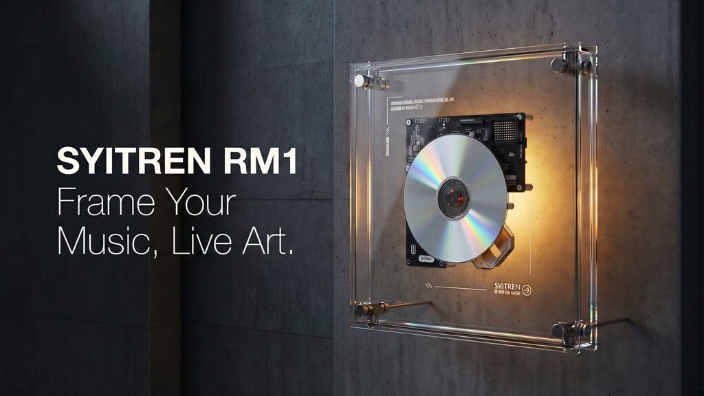 BackerClub's tweet photo. 💿✨ CDs are making a comeback, and **SYITREN RM1** gives them a seriously stylish upgrade.

A frame worthy CD player that turns physical music into part of your space. Great sound meets live art. 🎶🖼️

🔗 https://t.co/bqzFSg28x7

#Kickstarter #CDPlayer #MusicLovers #Audio #RetroTech #Design #PhysicalMedia #SYITREN
