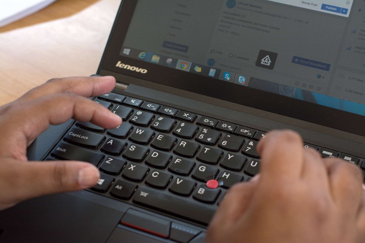 UnicefNamibia's tweet photo. Article 17 of the #CRC recognizes #EveryChild's right to access information and material from diverse sources; but not everything online is suitable for children.

Parents and caregivers have an important role to play in helping children navigate the digital world safely. https://t.co/51gPXJqkAu