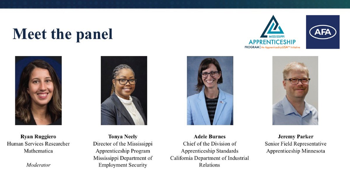 ApprenticeMS's tweet photo. State apprenticeship systems learned valuable lessons in resilience during the pandemic. Read our webinar recap to see how RAs build a stronger workforce. Learn more: https://t.co/ewHYzcln5y
#MSApprenticeship #WorkforceDevelopment https://t.co/DUXx6gFpzR