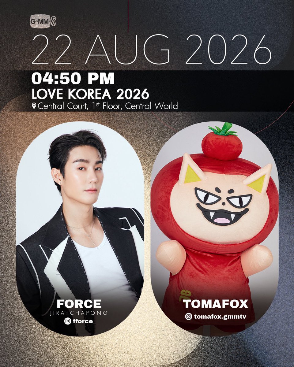GMMTV's tweet photo. Artist Programs &amp; Events

#GMMTV https://t.co/3g3Xnrc8aG