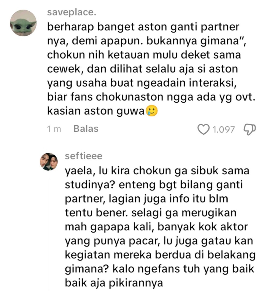 willestlovee's tweet photo. keluar lu ajg yang bilang aston suru ganti partner dan bilang chokun gak ada usahanya LIAT NIH BUKA MATA U LEBAR LEBAR https://t.co/bjOJ0Sv8MC