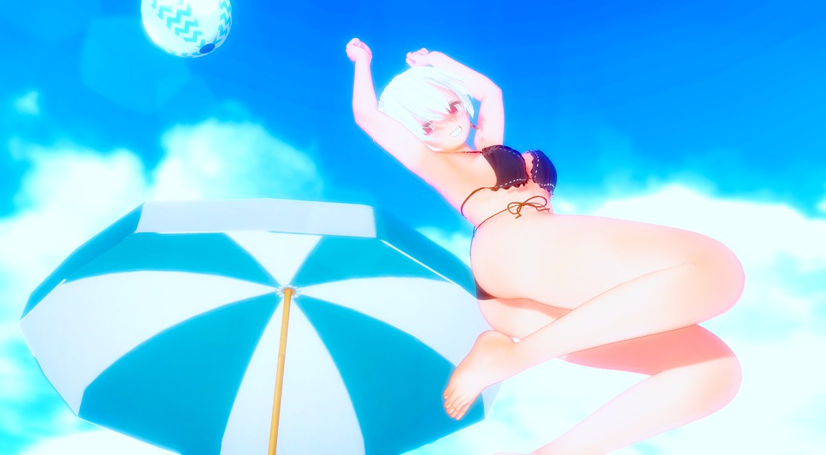 yukke_COM3D2's tweet photo. 健全な水着ヒロイン
じゃーーーーんぷ♪
#COM3D2 #カスタムオーダーメイド3D2 https://t.co/StluRoszNk