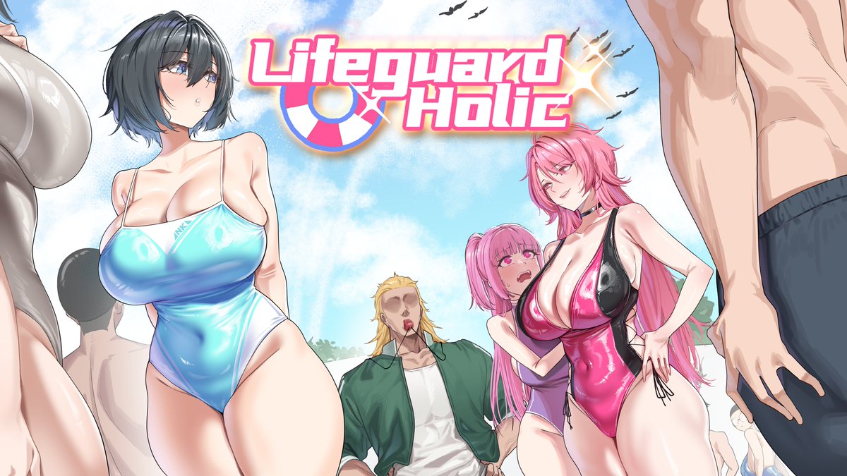 tiramisuloventr's tweet photo. 3 hours before the release of Lifeguard holic on platform provider DLsite! https://t.co/eAhrVDfHKQ