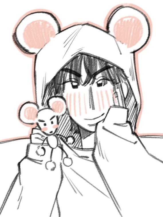 771F99A8's tweet photo. doodle for the birthday mouse,,🎂 https://t.co/Siq0u2EX7F