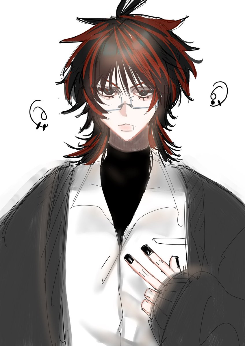 KABEUTHIDAZO's tweet photo. とんでもない癖男の落書きと、友人にあげたしゃちょー https://t.co/BZWzlpFI0J