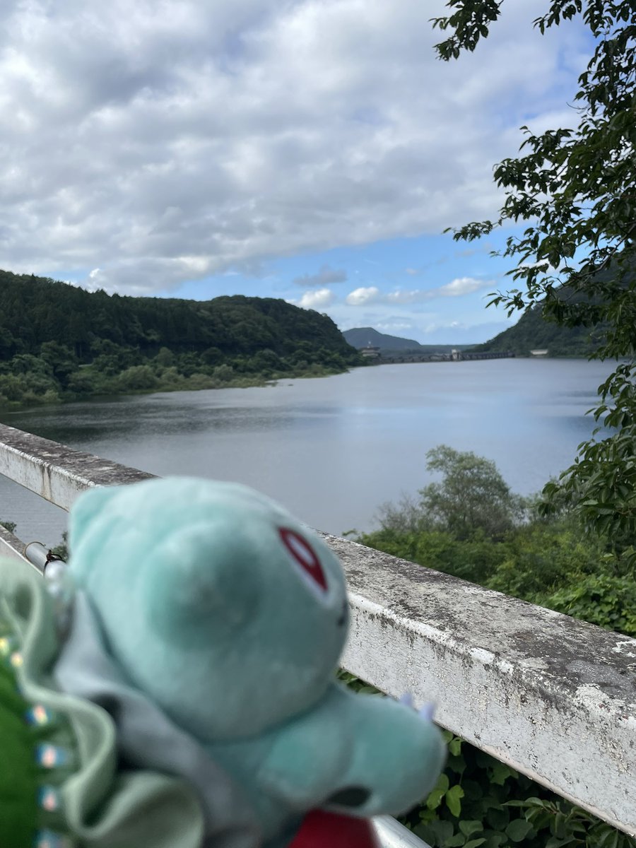 hivik13's tweet photo. 子供たちに川遊びに連れて行かれ、ダムに寄ってダムカードをもらったんダネ。ラプのキラカード🍃✨ https://t.co/DDrF8szUh8