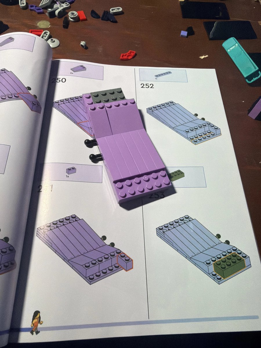 stmayan's tweet photo. Did anybody else’s Olivia Rodrigo Lego instruction book run out of ink? https://t.co/XNAQL8cUMB