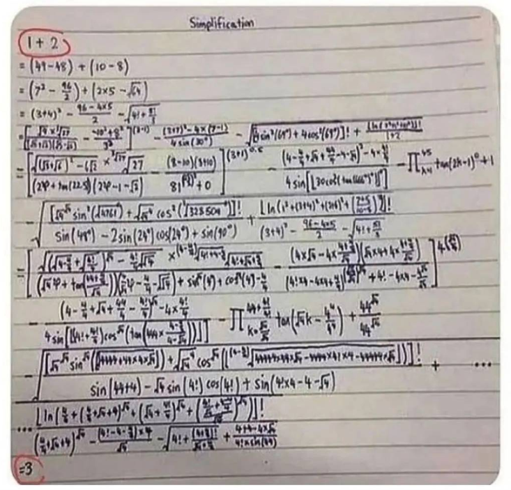 Math_files's tweet photo. if you ever feel useless, then you haven't seen this simplification: https://t.co/sLDmLfdSAA