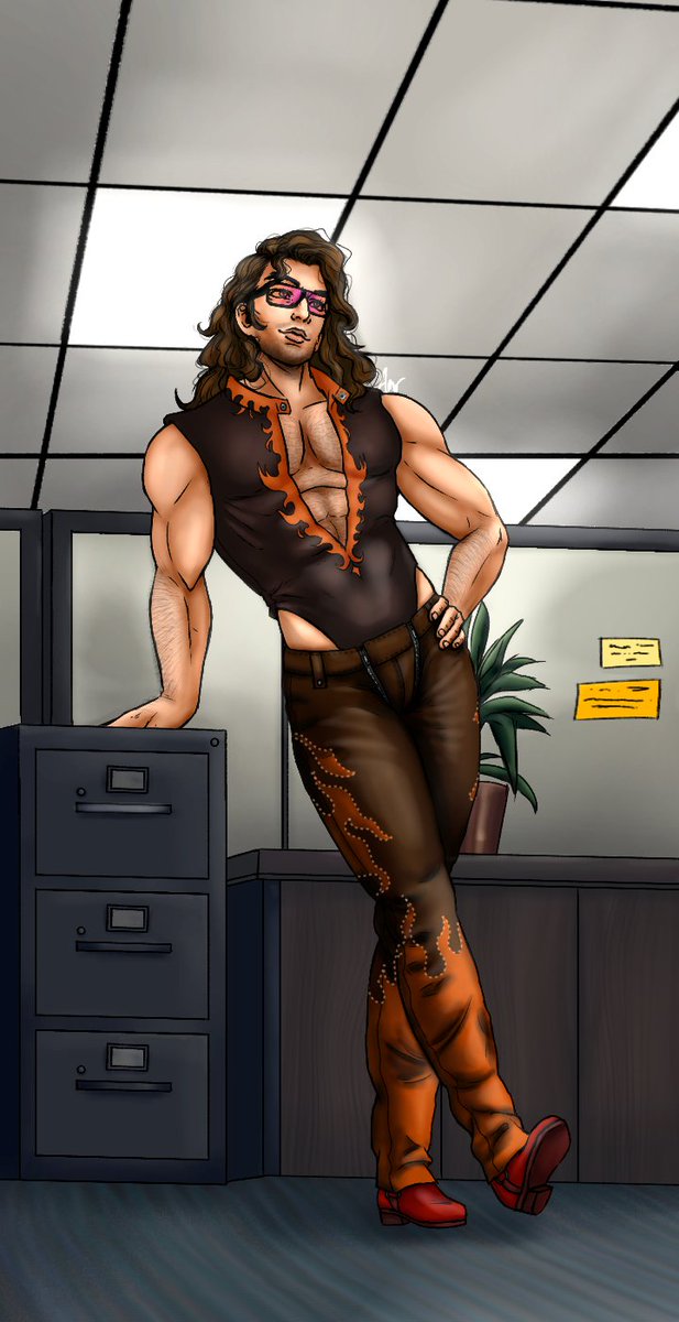 KiriaraK's tweet photo. After a lot of arguing and whining, Prism finally got Bae to stop wearing one-piece suits.

#flambirthdayweek Day 5: Alt suit design https://t.co/hEPMJFBA1I