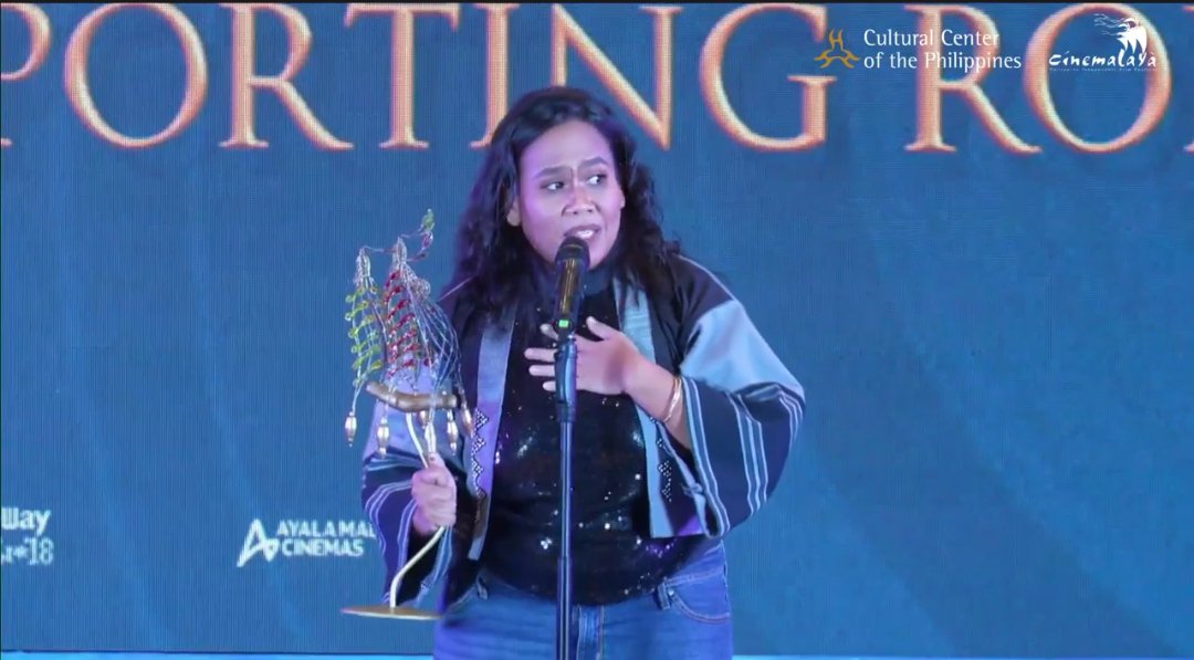 AndieJi_'s tweet photo. QUEEN BITUIN ESCALANTE WINNING CINEMALAYA 2026 BEST SUPPORTING ACTRESS IS SO SATISFYING! that scene she did in ANiMal was acting excellence eleganza!!! https://t.co/q44Sefwem4