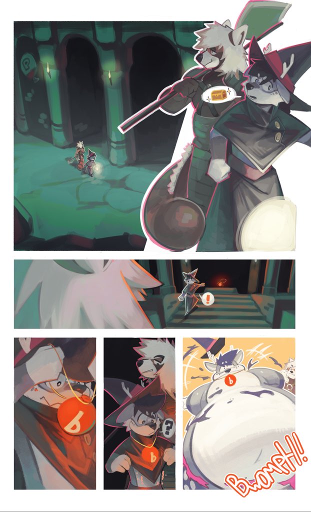 aster_risque's tweet photo. C-crrk?! Back to back cursed treasures… 

M-maybe I need a better dungeon party next time… >////>

🎨: blimpdog on 🦋 https://t.co/lgYi8Erm4K