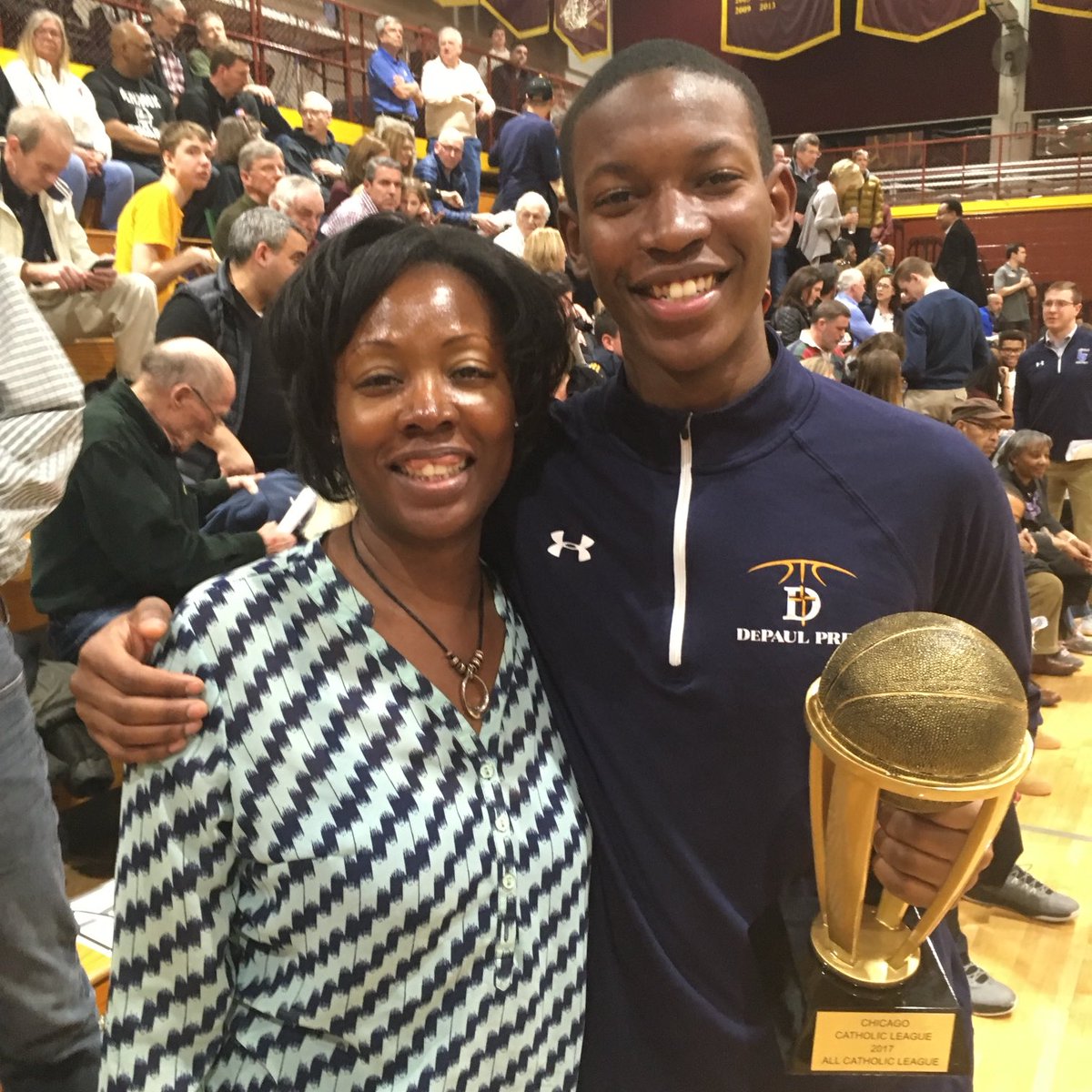 DePaulPrepMBB's tweet photo. Congratulations to DePaul Prep great and all time leading scorer Perry Cowan Jr. on being hired as the assistant for video and player development with the NBA franchise Cleveland Cavaliers. DePaul Prep grad, Brown U grad and now the NBA. Be a Ram. FAMO. @depaulprepAD https://t.co/f1EUEYDWrA