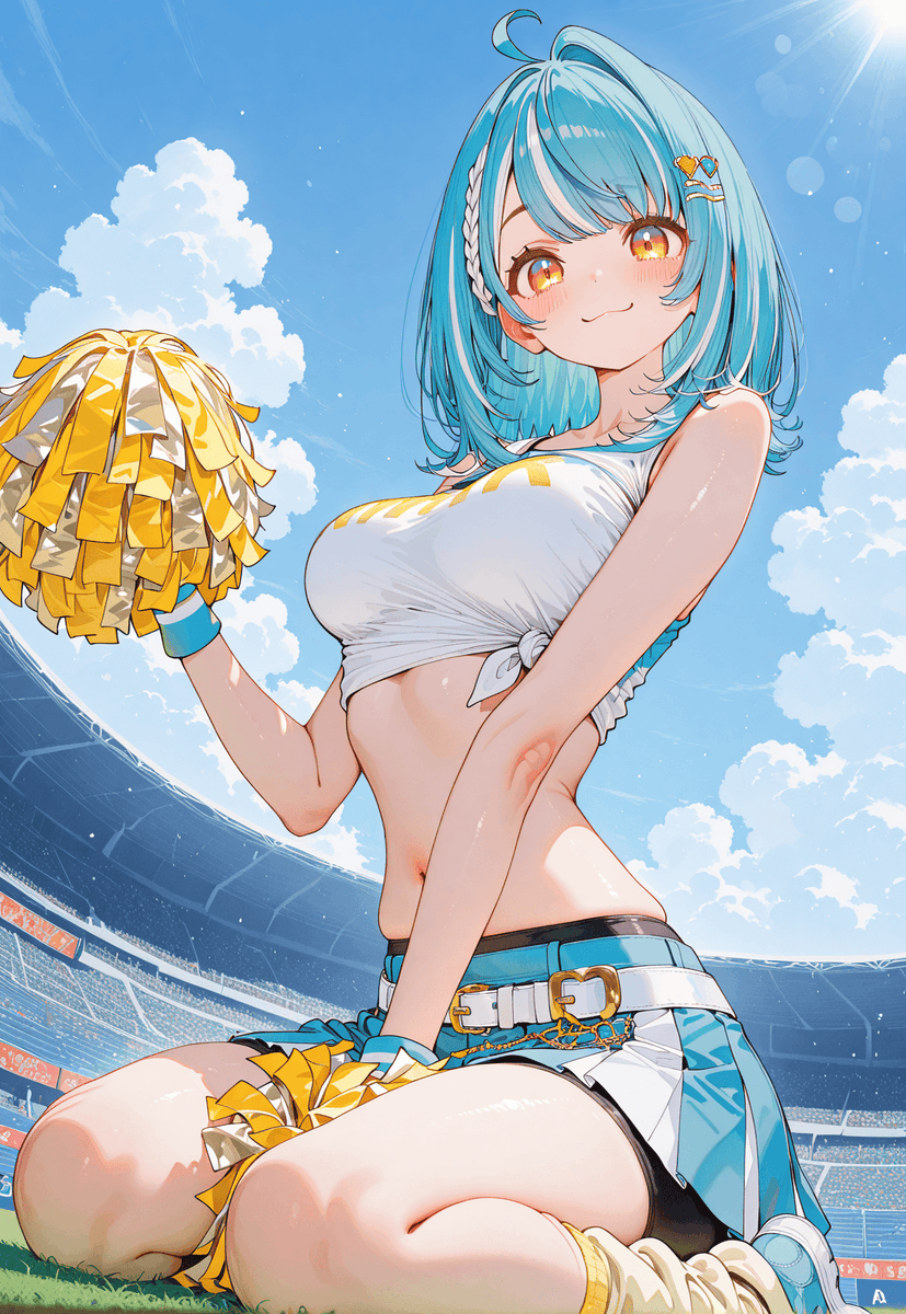 holly0704_aiart's tweet photo. 猫汰つな / 白波らむね
チアガール
#AIイラスト https://t.co/QpbFkVIO75