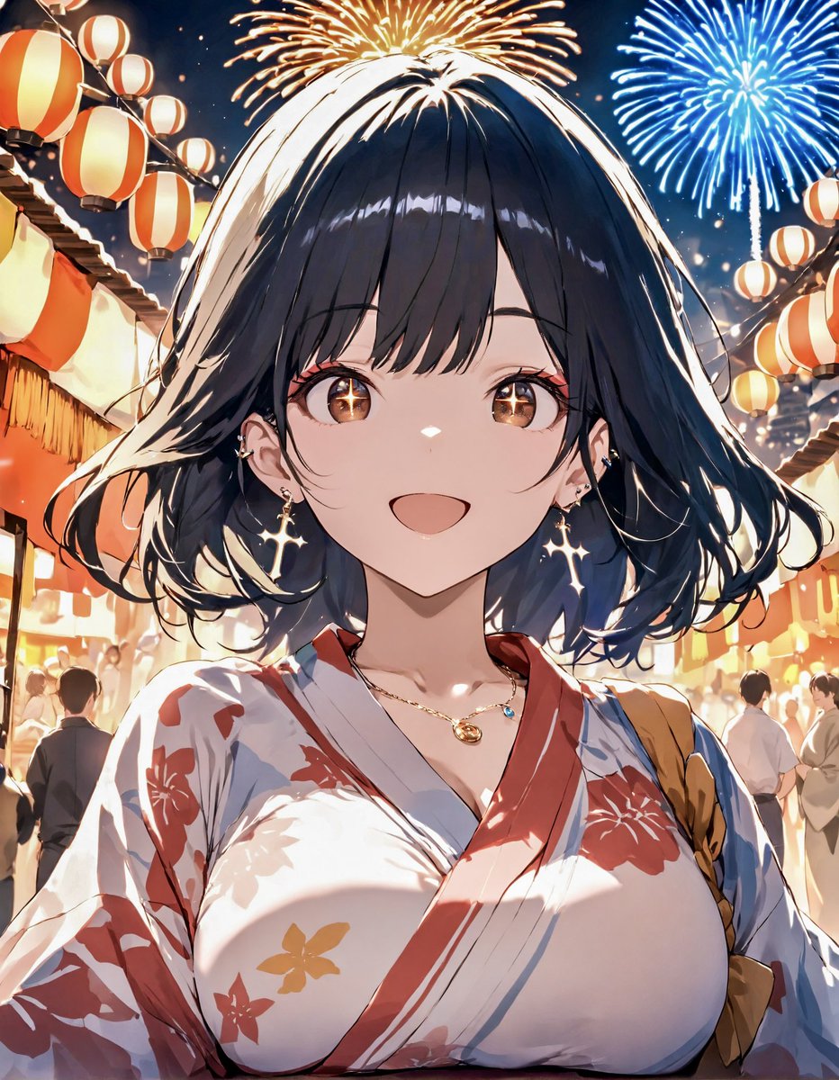 IronfrostR's tweet photo. 盆が過ぎると祭りの季節ですね🎇
#AIart #AIイラスト︎ #AIgirl #AIfanart #YAGARA https://t.co/nmgrKrbhUM