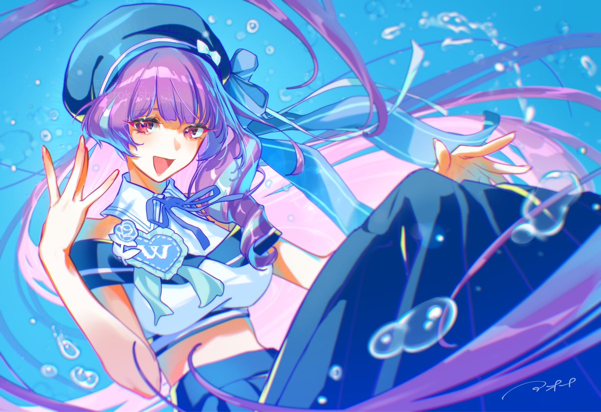 a_rokusho's tweet photo. #美雲・ギンヌメール誕生祭2026 
#美雲誕生日 https://t.co/PLci05vNUz