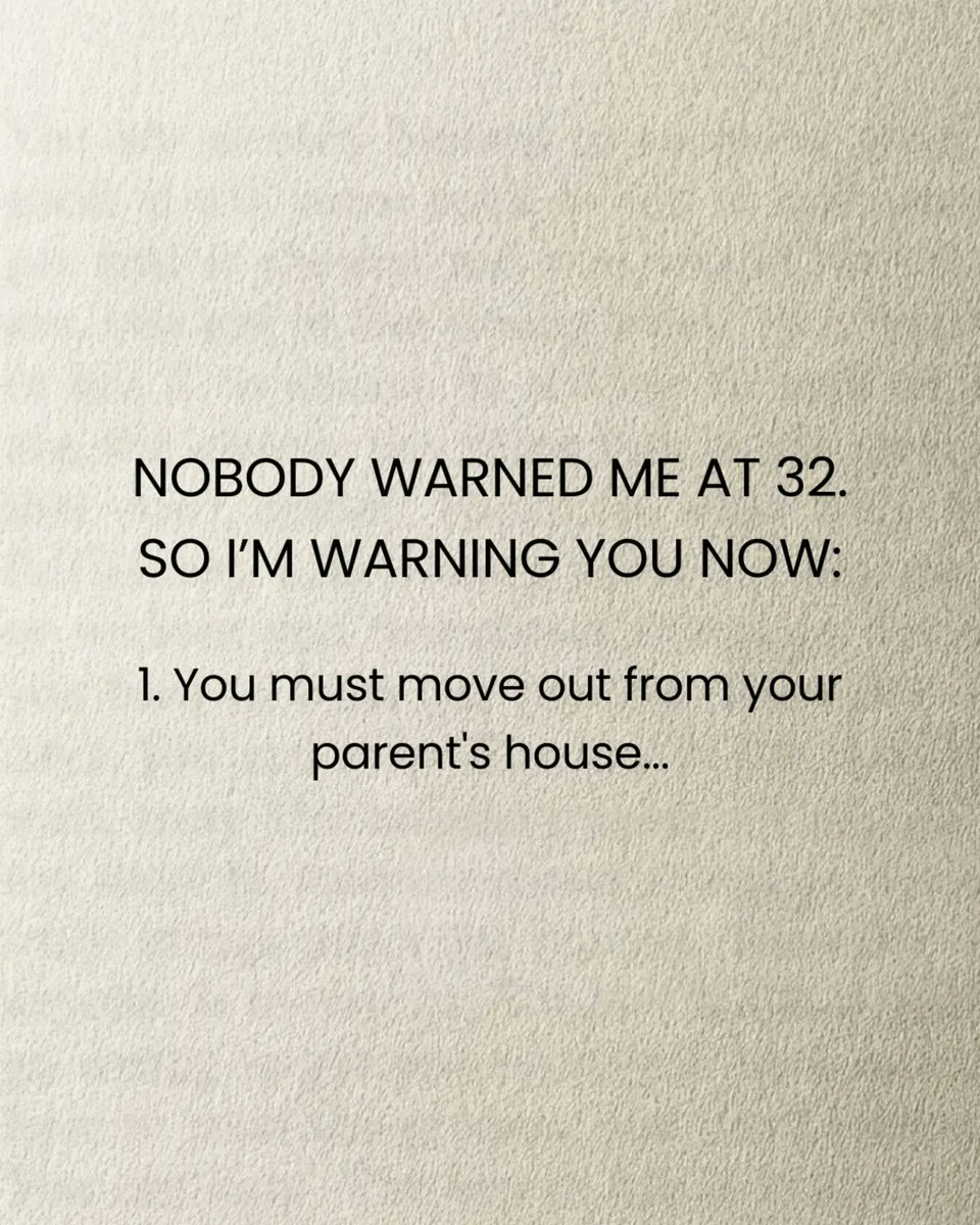 SucceededMind's tweet photo. Nobody warned me at 32.
So I'm warning you now: https://t.co/xevvDy64Wg