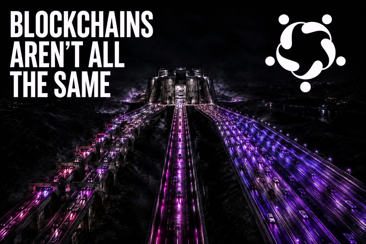 TheMoonPot's tweet photo. At first glance, @Bitcoin, @ethereum and @base are all part of the same world.

Look a little closer and the differences start showing.

Bitcoin tracks UTXOs. Ethereum runs on accounts. Base takes Ethereum’s execution to an L2, making transactions faster and cheaper while settling back to Ethereum.

We call them all “blockchains.”

But underneath that label are very different ways of building toward a similar idea.

That’s what makes this space so interesting.