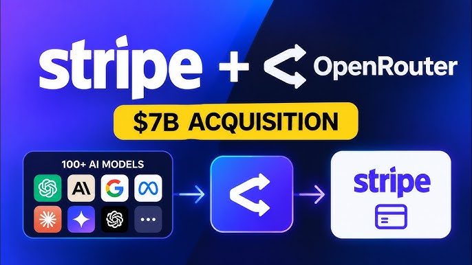 NikMilanovic's tweet photo. Payments processor @Stripe finalized a deal to acquire @OpenRouter, with the price reportedly exceeding $7B.

OpenRouter helps customers select different AI models for different tasks based on their needs and budget.

The startup raised a $113M Series B in May at a reported $1.3B valuation, with investors including @Sequoia and @a16z.

The company claims roughly 8 million global users and access to more than 400 models.