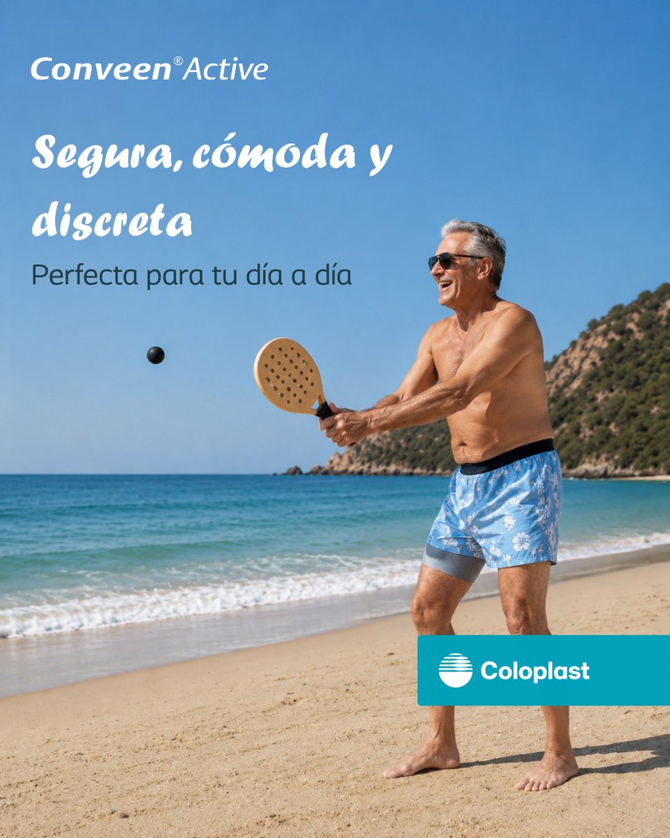 ColoplastCC's tweet photo. Segura, cómoda y discreta 💛Conveen Active está diseñada para acompañarte en tu día a día con total confianza 🙌
#ConveenActive #VeranoSinLímites #LibertadDeMovimiento #ViveSinBarreras #SaludYBienestar #Coloplast https://t.co/k6QtehUB7l