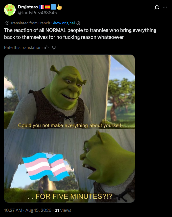 DryJotaroArch's tweet photo. DryJotaro Archive #17
More Homophobia/Transphobia
Thread 🧵
#Undertale #Deltarune #UTDR https://t.co/mu7Uxqr0on