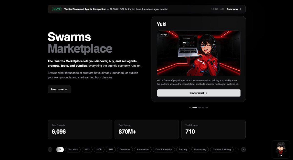 swarms_corp's tweet photo. Swarms is the home of AiFi on @solana https://t.co/DwvcMQhlS0