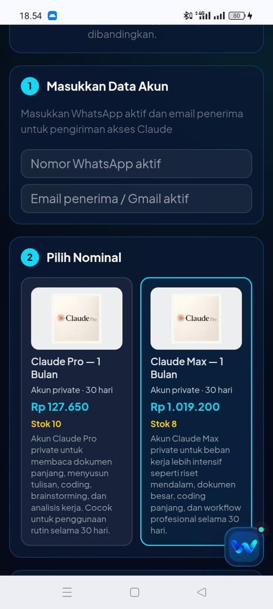 Chessecream07's tweet photo. Aku sekarang kalau lihat AI premium murah gak langsung lihat nominalnya doang.

yang dicek malah private atau sharing, durasi, sama penggunaannya buat apa 🤏🏻

yang ini keterangannya lumayan gampang dipahami.

webnya ada di ss post https://t.co/EIlrop0LwE