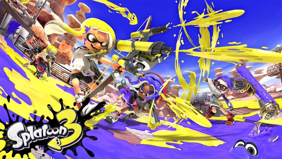 Blueknight_V2's tweet photo. Splatoon 3

A primarily online multiplayer game that has:

Offline single-player main &amp; DLC campaigns

NO microtransactions for cosmetics/weapons

SUPER fun, fast &amp; fluid gameplay loop

Completely Battle Pass-Free Festivals for SplatFests &amp; Big Big Runs

THIS SHOULD BE STANDARD! https://t.co/yUyk6ryXNw