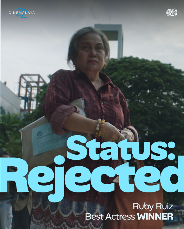 photoartbymm's tweet photo. POKWANG AND RUBY RUIZ, YOUR BEST ACTRESS WINNERS!!!!
#2ValidIDs #StatusRejected #Cinemalaya https://t.co/wYYPirnD3L