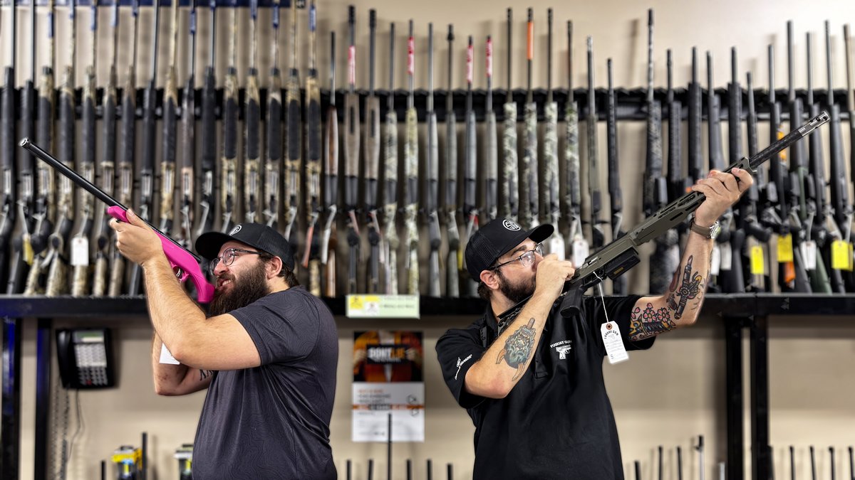 FuquayGun's tweet photo. The guys are constantly on the hunt for the best prices on the market. Come check out our latest wall-to-wall inventory and snag a deal before it’s gone!

(919) 552-4945 - Give the guys a call!
info@fuquaygun.com - Email!
#FuquayGun #FG #ShopLocalFuquay #BoltAction #Avery #Joe https://t.co/C6hHVTmJUQ