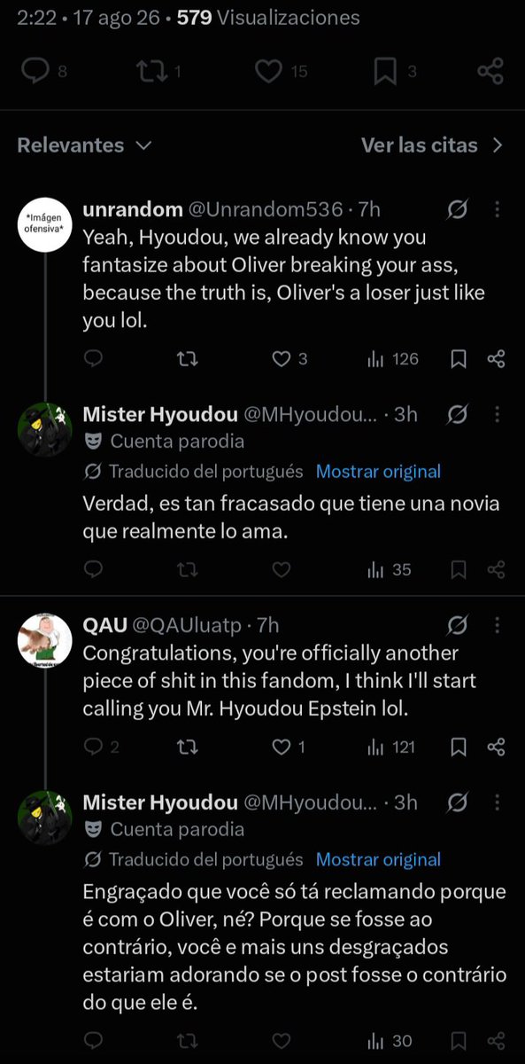 Unrandom536's tweet photo. This guy definitely won't understand, he'll keep playing the victim and using ridiculous arguments. What if we report his account? @HereS68396alt1 @Fentheslut 
#Fpe #Fundamentalpapereducation
#FpeAbbie #FpeOliver https://t.co/DoiXeAXh5a